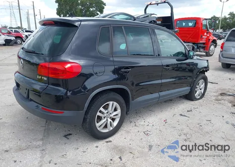 2013 Volkswagen Tiguan S z USA, uszkodzony, nr VIN WVGAV3AXXDW596963